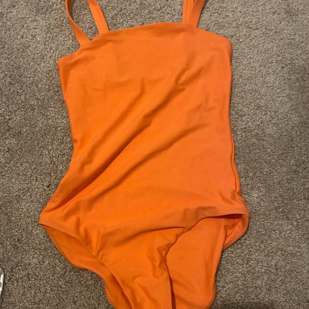 Mikoh Bold Orange Women's One Piece Swimsuit
